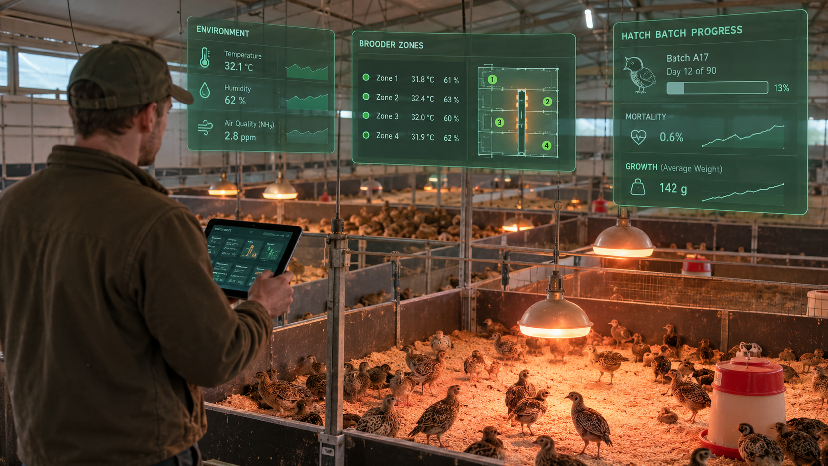 EggFlow poultry management homepage image